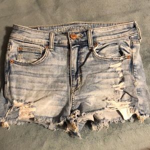 american eagle jean shorts